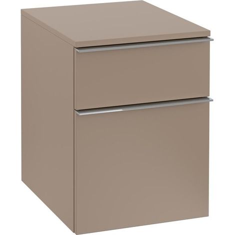 Villeroy & Boch V&B Anbauschrank VENTICELLO 404x529x477mm Gri chr Black Matt Lacquer (1/4)