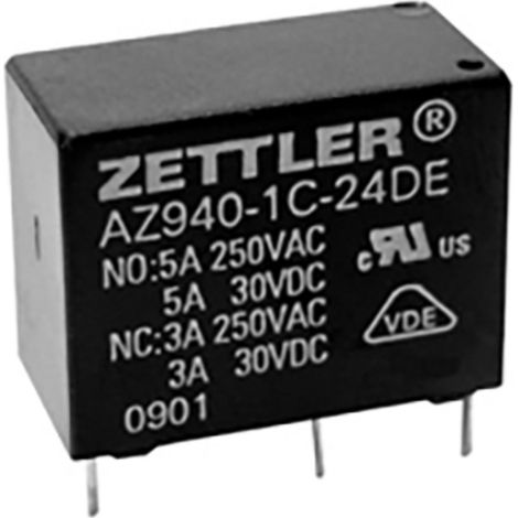 Zettler Electronics AZ940-1AB-12DS Printrelais 12 V/DC 10 A 1 Schließer 1 St.