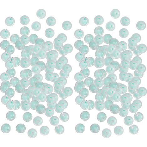 Resin Glossy Beads DIY Hand‑Made Necklace Bracelet Jewelry Beaded Accessories 8MM 500gGreen (1/5)