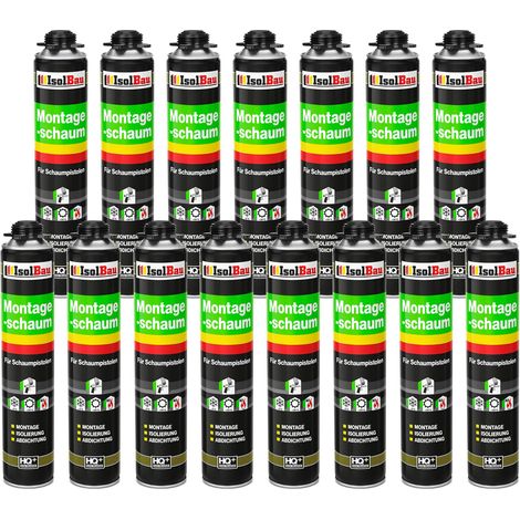 IsolBau Pistol Mounting Foam B2 Montageschaum 15 x 750 ml (1/5)