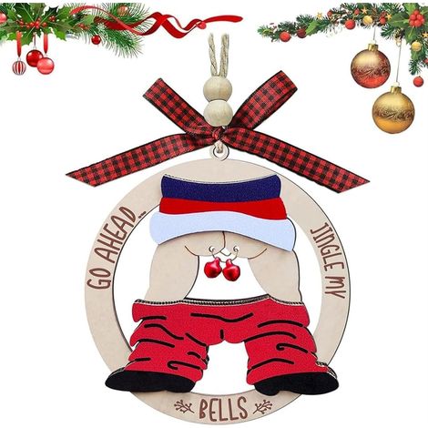 Décorations Noël drôles/offensantes – cloches grossières – cadeaux adultes, boules laides