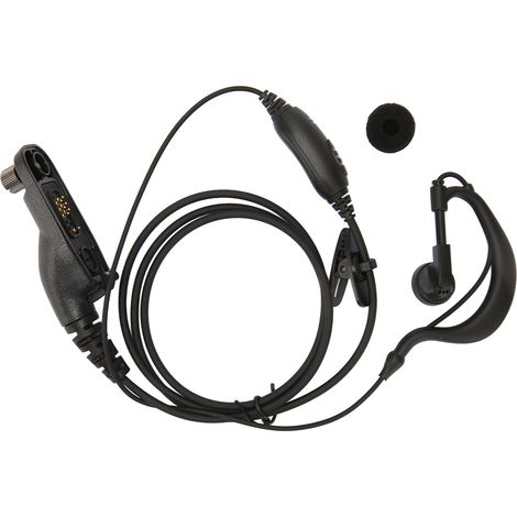 Micro-casque G Shape avec micro PTT, son clair, oreillette radio bidirectionnelle compatible MOTOROLA XPR6000 (1/5)