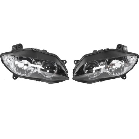 Motorradscheinwerfer-Einheit kompatibel mit Yamaha YZF 1000 R1 2004-2006 (1/3)