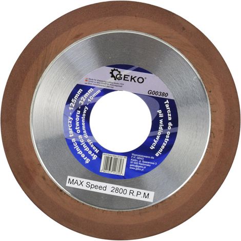 Disco affilatore per lame in metallo duro 125x10x32x8 premium (5/25/50/100) (1/3)