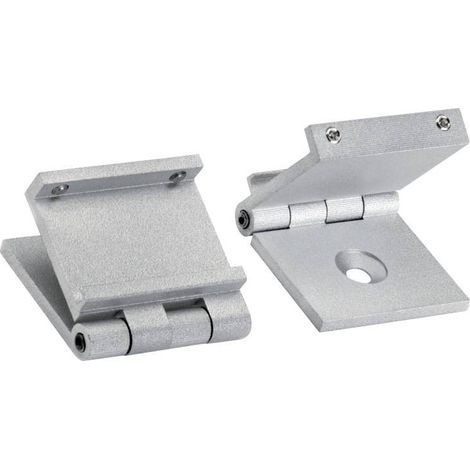 Equerre de fixation orientable pour profilés PL2 PL3 et PL4 ARIC 0857 (1/2)