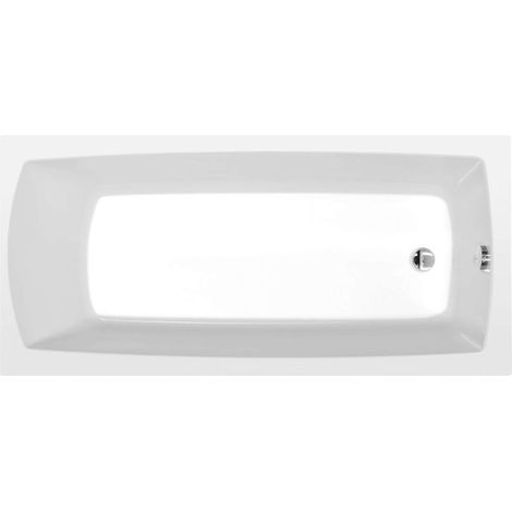 Polysan Vasche da bagno - Vasca da bagno rettangolare Lily, 150x70x39 cm, bianca 72273 (1/5)