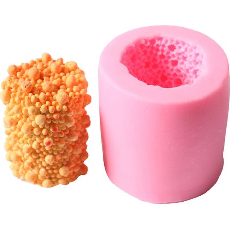 Wabenförmiges Dekorationswerkzeug, DIY-Silikonform für Kuchen, Fondant, Cupcakes und Desserts 03 (1/5)