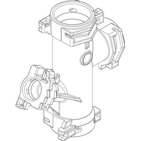 BOSCH Ersatzteil TTNR: 87182223660 T-Stück (1/2)