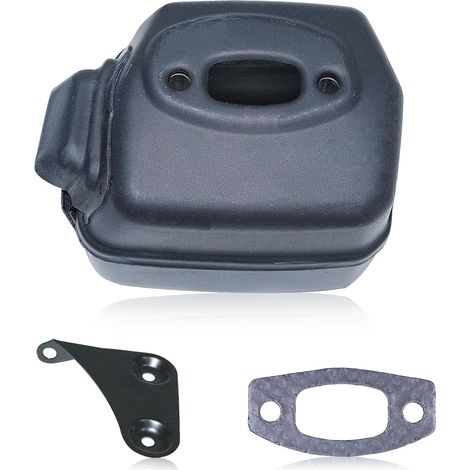 kit de joint de support de volet d'échappement compatible Husqvarna 50 51 55 Rancher 501 76 66 05 (1/5)