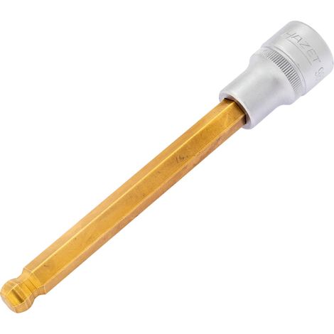 Hazet llave de vaso 986KK 1/2" hexágono interior SW 10 mm L 140 mm - 986KK-10 (1/4)