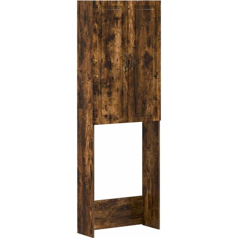Toilettenschrank UTRECHT Raucheiche 66 x 25,5 x 190 cm vidaXL (1/5)