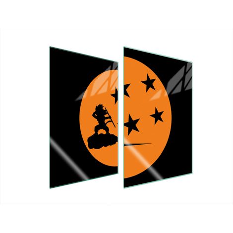 GLASSCHUTZPLATTE FÜR KÜCHE 2x35x52 ANIME (1/5)