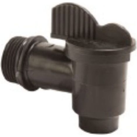 Grifo negro p/dep贸sito de agua LOKHEN 680000005