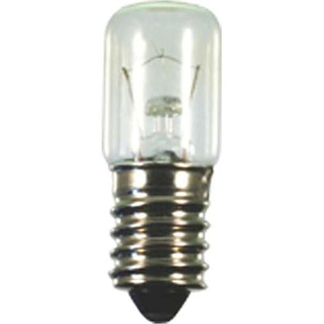 Ampoule Tube E14 Transparente 16x48mm 7W 230V Signalisation Affichage Éclairage Indicateur