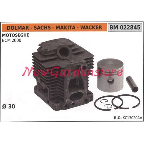Cilindro pistone segmenti DOLMAR motore motosega BCM 2600 022845