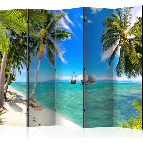 Paravent 5 Volets "Lost Ships" 172x225cm (1/2)