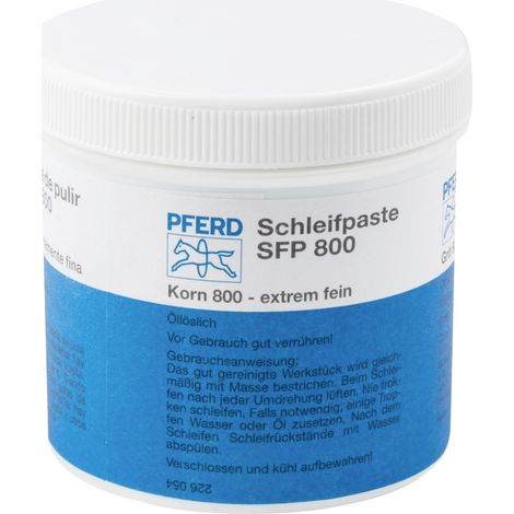 PFERD TOOLS Schleifpaste SFP 250g Körnung SIC 800 250g zum Fein-und Einschleifen von Ventilen und Lagern