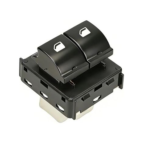 Botón interruptor de elevalunas para Citroën C3, Aircross II, C4 PSA 2014-2020, Peugeot 406, 208 - Botón interruptor de elevalunas eléctrico delantero izquierdo (1/5)