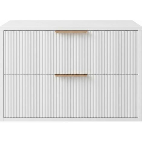 Armario De Baño Debajo Del Lavabo Rea Mono 60Cm White