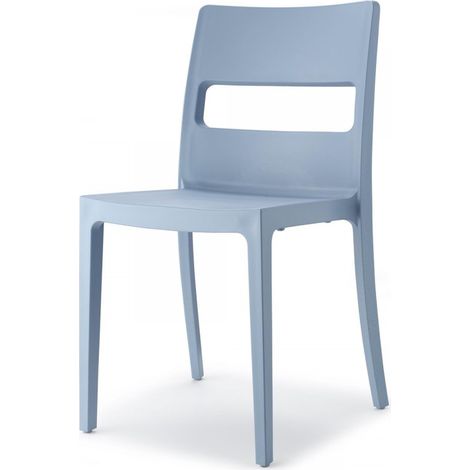 SET 6 SEDIE SAI GO GREEN - SCAB Colore: Blu avio (1/4)