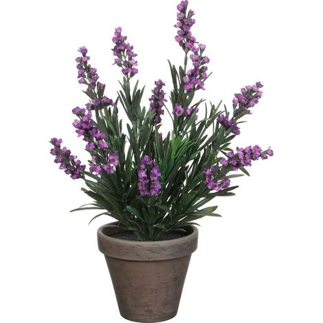 Mica künstlicher Lavendel violett in Topf 33 x 20 cm Dekoblumen