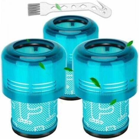 Filter für Dyson V15, 3er-Pack Ersatzfilter für Dyson V11, V15, SV14, SV17, SV22 Detect Animal Absolute Extra Pro Torque Drive Motorhead Staubsauger, ersetzt DY-970013-02-dyson Staubsauger
