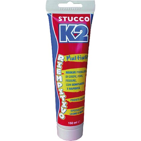 STUCCO IN PASTA COLORATO 'K2' ml 150 Noce chiaro  - K2