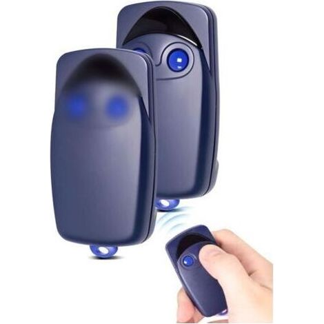 433MHz Telecommande Portail pour N1ce FLO2, Flo4, FLO1, 687368713, 2 Boutons, Fixed Code, Télécommande Tubauto avec Piles (1/4)