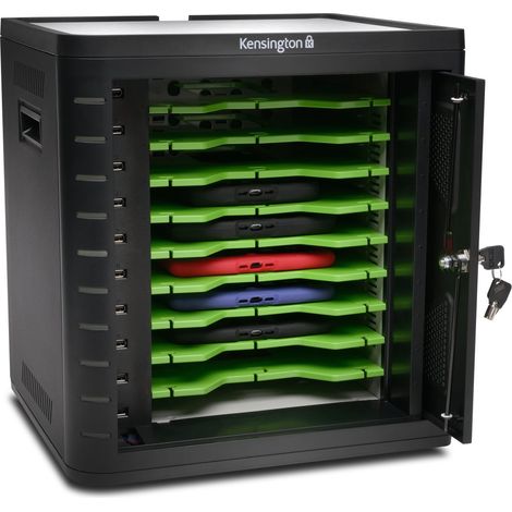 Kensington Lade- und Synchronisierungs-Kabinett für Tablets (Speditionsversand) (K67862EU) (1/4)
