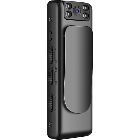 JSSEVN - Kleine Kamera mit Aufnahme- und Videofunktion, Minikamera, 1080p HD Mini-Überwachungskamera, versteckte Kamera, Videoaufzeichnung, Audiofunktion (1/4)