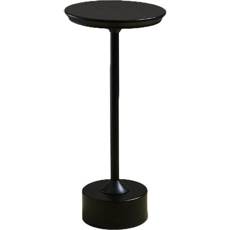 Lampe de table rétro simple, lampe décorative pour restaurant ou bar, lampe tactile rechargeable USB, veilleuse noire (1/5)