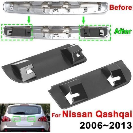 (NOIR)Lot de 2 Réparation Poignée de coffre clip pour Nissan Qashqai 2006 - 2013 Qashqai +2 2008 - 2013 Dualis (1/4)