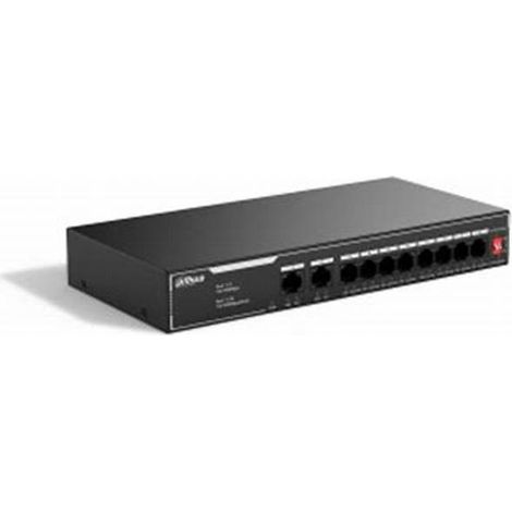 SF1010LP - Switch unmanaged 10 porte 10/100 Mbps (8 PoE + 2 uplink)