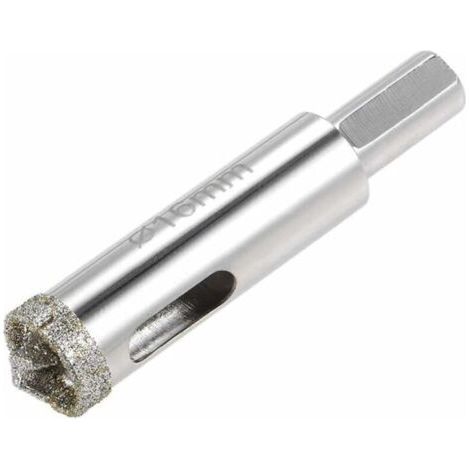 Diamant-Lochsäge mit Zentrierführung für 16 mm Glas- und Porzellanfliesen