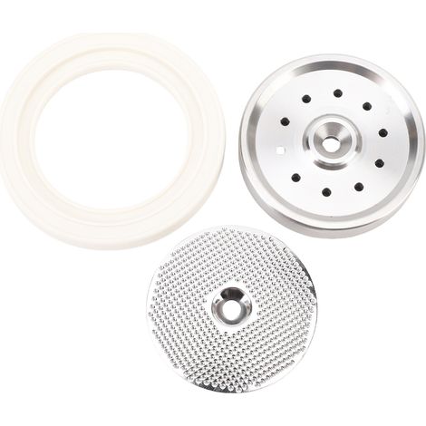 Ersatzfilterhalter, Dichtung und Verteilergitter-Set für Breville Series 9 Kaffeemaschinen – Modell aus dickem Silikon und Edelstahlgitter (1/5)