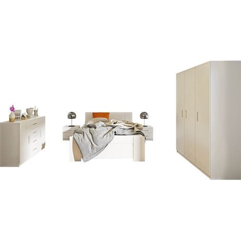 Conjunto de dormitorio Catromi 123, Blanco
