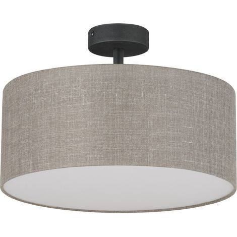 Plafonnier RONDO gris 40cm 4xE27 15W TK Lighting 6247 (1/4)