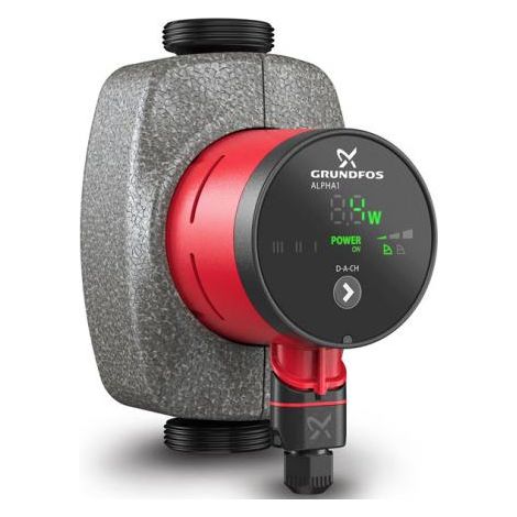 Grundfos ALPHA1 25-40 130 mm circulateur 18 W, G 1 1/2, 99236213 (1/5)