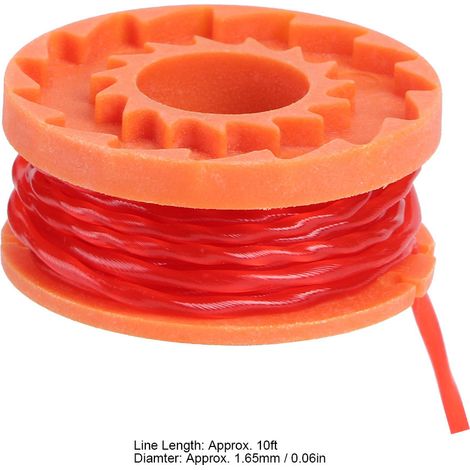 Bobine de fil de coupe-bordures (6 pièces) compatible avec le coupe-bordures Worx WA0010 (1/5)