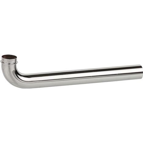 KIRCHHOFF Abgangsbogen, 1 1/4 x 300 mm x 32 mm Chrom, (1/3)