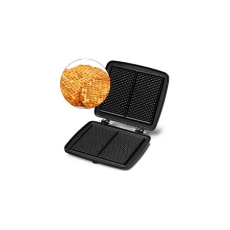 Platos de oblea FRIFRI - 16 x 28 - Hierro fundido - Negro