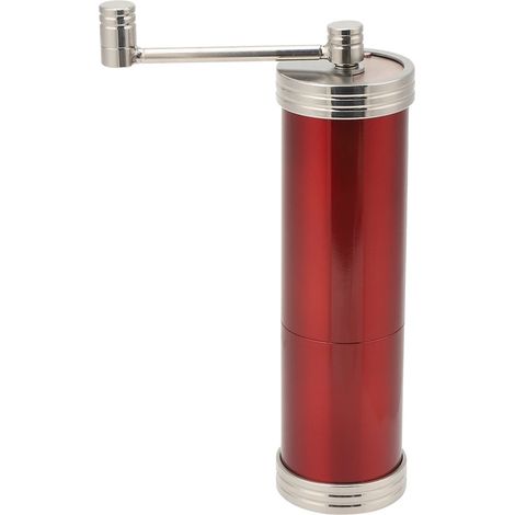 Moulin à café manuel portable en acier inoxydable pour expresso, cafetière à piston et café filtre, pour une utilisation à domicile et en voyage.-AquaForge (1/5)