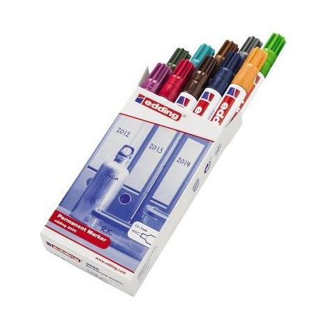 edding Permanentmarker 3000 4-3000-10 1,5-3mm sort. 10St.