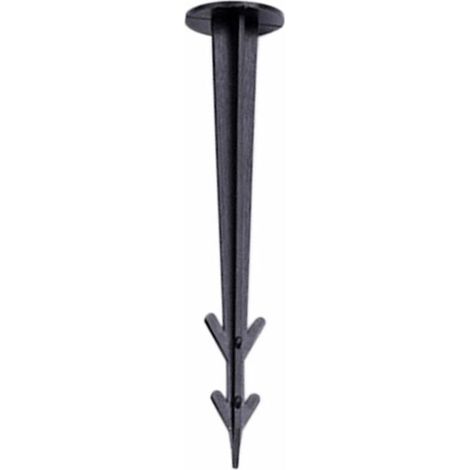 50pcs 120mm Jardin Fixation Chevilles Fixation Barb Nail pour Weed Membrane Couvresol Filet Tissu Camping Tente Fixation, modele: 12cm (1/5)