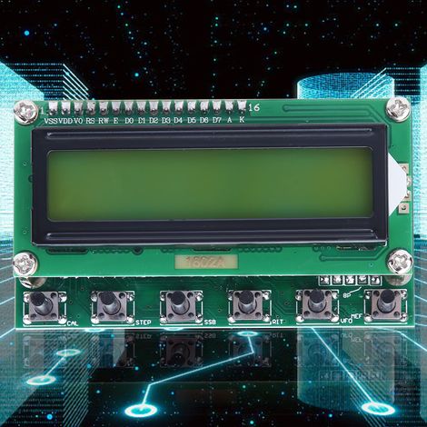 AD9850 DDS-Signalgenerator DC 8V-9V 6-Band 0-55MHz LCD-Digitalmodul (1/5)