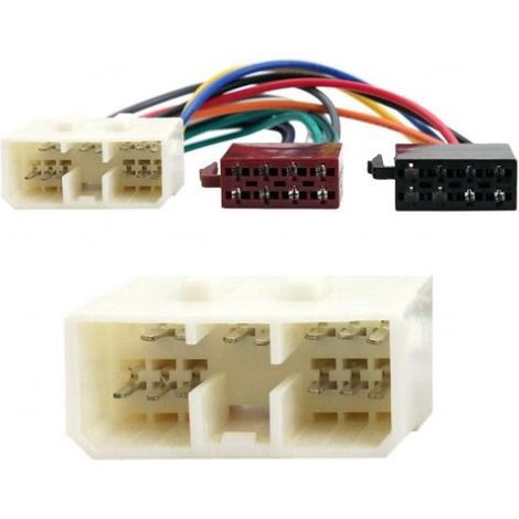 Fiches ISO Autoradio - 4HP ISO compatible avec Subaru Baja Forester Impreza Justy