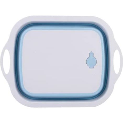 Panier linge pliable plastique gris gain place portable rangement (1/4)