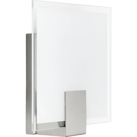 Brilliant Sonian 90324/13 Wandleuchte E14  40 W LED Edelstahl, Weiß (1/2)