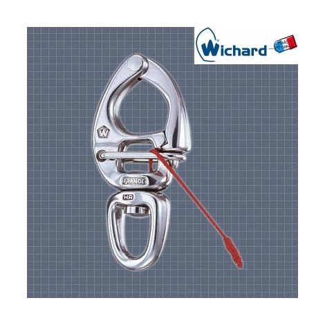 Mousqueton à ouverture sous charge HR inox 316L