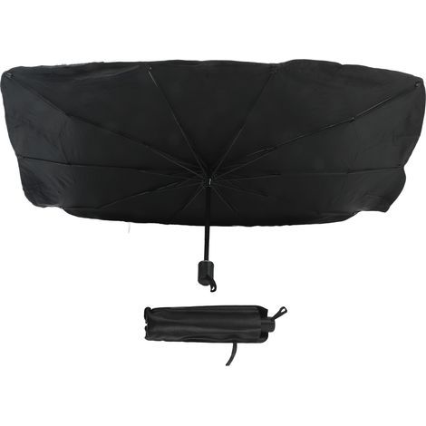 Pare-soleil pliable pour voiture, isolation thermique, protection UV, résistant à la décoloration, écran pare-brise, universel pour véhicules (1/5)